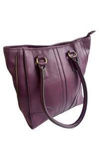 Frontpage: Milleni purple plum handbag