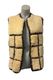 1970/80's Crochet sheepskin vest + Hood, M