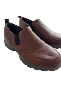 Mens: Hush Puppies Alpe leather shoes