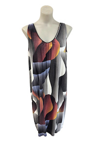 Dresses: Juna muted colours tunic dress, 14