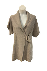 Knitwear: Meredith 3/4 sleeve knit cardigan, S