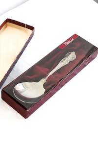 Silverware: Rodd cutlery silver plated serving spoon