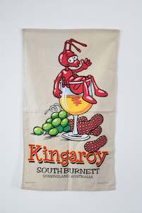 Decor: Kingaroy South Burnett Queensland Australia tea towel