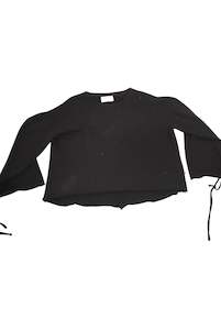 Nz Designers: Federation NZ Designer black jumper, L