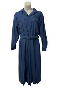 Dresses: KA'SAGE NZ made vintage belted dress, 20