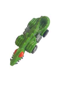 Kids: Vintage 1985 hotwheels "Fangster" green alligator car