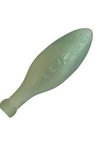 RARE** REEVES Dunedin torpedo glass bottle