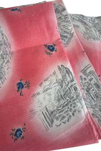 Fabrics: Vintage floral fabric
