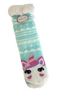 Frontpage: Nuzzles fluffy unicorn socks