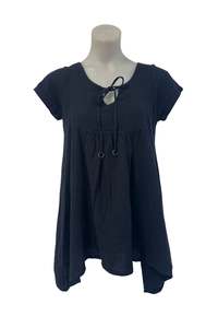 Flowy peplum blouse, M