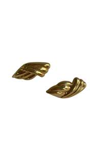 Vintage gold plated Monet earrings