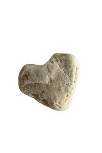 Decor: Heart shaped rock