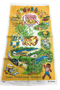 The Ginger factory Queensland tea towel