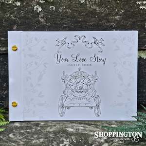 Wedding Album: Cinderella & Prince Guest Book