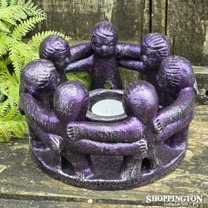 Pottery Circle of Friends 20cm / Purple