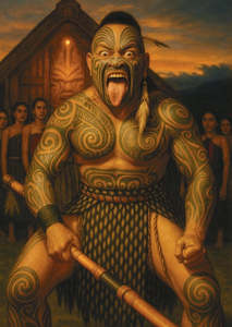 Gift Cards: Doug Healey Greetings Card - Haka