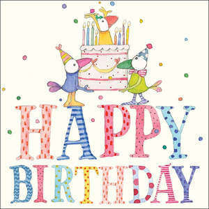 Gift Cards: Gift Tag - Happy Birthday