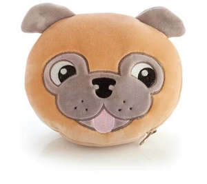 Smoosho's Pals Travel Mask & Pillow - Pug
