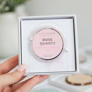 Crystals Gemstones: Life Charms - Rose Quartz