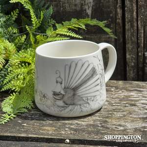 Katy Hayward Mug -  Fly with Me - Piwakawaka