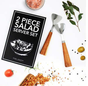 Book Box 2 Piece Salad Server