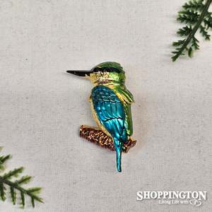 Fashion Jewellery: Brooch - Kingfisher
