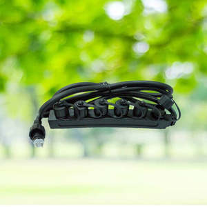 Water Feature Lighting: ZWF Pondline - Splitter Cable - 6 Way - 1m Cable
