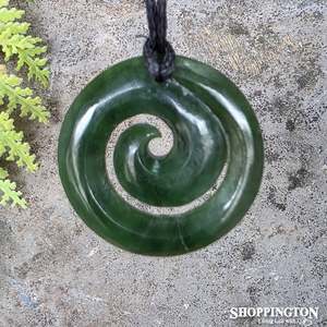 Open Pounamu Koru