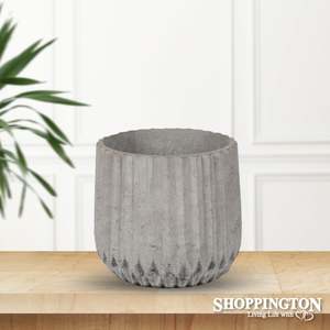 Planter Pots: Pot Planter - Pleated Cover