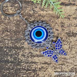 Keyring - Evil Eye Butterfly