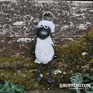 Kiwiana Keyring - Woolly Sheep