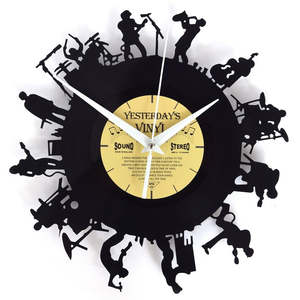 Clock - Vinyl Wall Clock