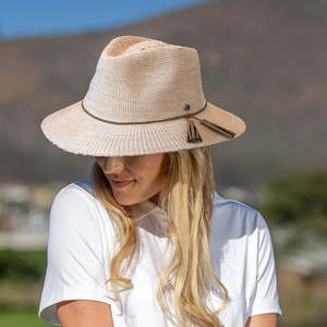 Hats Gloves: Caroline Fedora Wheat 58cm Hat