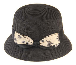 Floral Art Deco Hat
