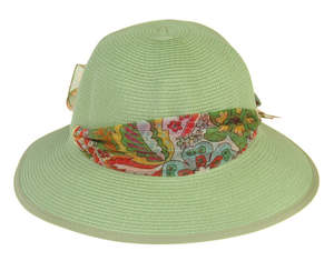 Hat Lani Scarf Trim - Lime