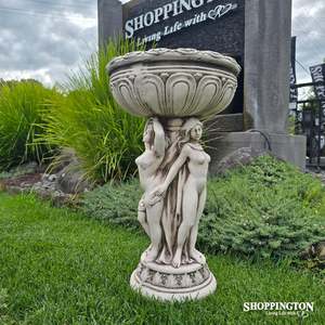 Outdoor Living: Goddess Planter / Bird Bath 62cm