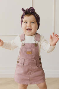 Classic Overall Dress - Dreamy Pink