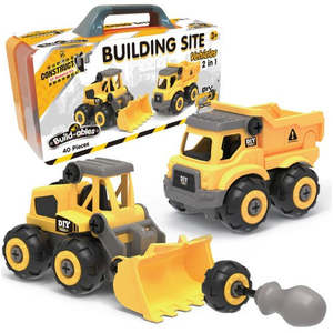 Buildables - Building Site Vehicles 2-in-1