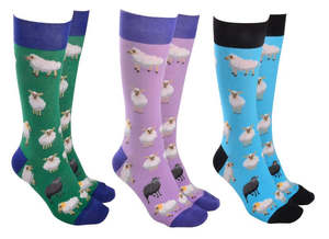 Foot Coverings: Sock Society - Sheep