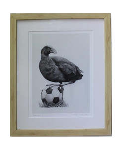 Gifts For Her: Tara Cassidy - Framed Print - Pukeko Kick