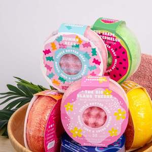 Cosmetics Skincare: Bomb Cosmetics Body Buffer - The Shape of Watermelon