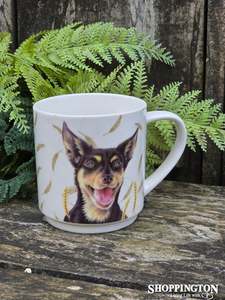 Cups Mugs Teapots: Farmyard Animal Faces Mug - Dog