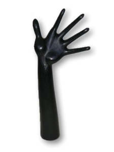 Jewellery Hanger - Abstract Wooden Hand 40cm