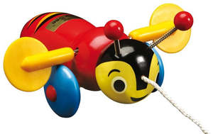 Wooden Toys: Kiwiana Icon / Buzzy Bee (wooden)