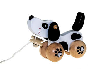 Wooden Toys: Pull Dog - Classic World