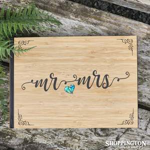 Diaries Notebooks: 100% NZ Made Album / Book - Mr & Mrs