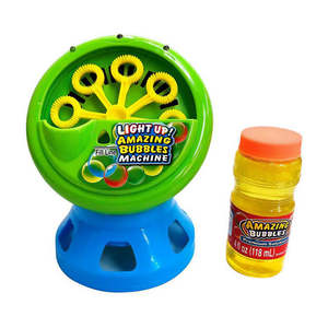Outdoor Fun: Light Amazing Bubble Machine