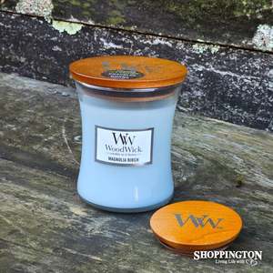 WoodWick Magnolia Birch Medium
