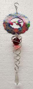 Wind Chimes Spinners: Wind Spinner - Hummingbird 25cm