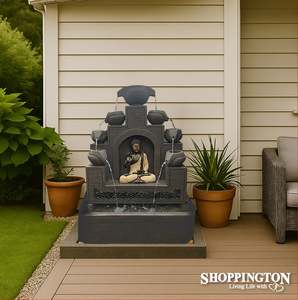 Water Features: Seekers Temple Water Feature 90cm x 125cm